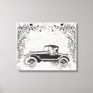 Lienzo Coche de vintage 2