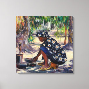 Lienzo Cocina femenina 2004