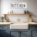 Lienzo Cocina rústica y moderna de granja y larga ciudad<br><div class="desc">Eleva tu espacio vital con nuestro exquisito Rótulo Stretched Canvas Wall Art Kitchen, donde el encanto atemporal se une a la estética de una casa de campo moderna. Esta obra de arte combina sin esfuerzo la elegancia rústica con un aire industrial, con un fondo falso rayado y afligido de color...</div>