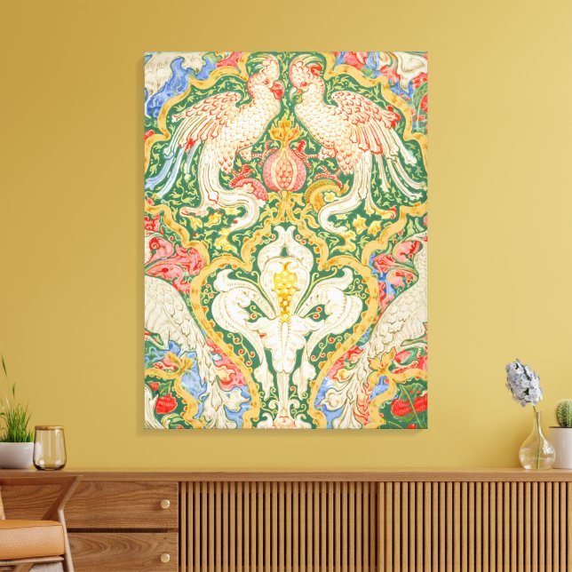 Lienzo Cockatoo Garden de Walter Crane (Insitu (Sala de estar))