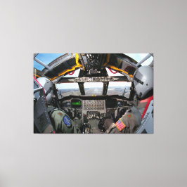 Lienzo COCKPIT DE ESTRATOFORTRESS B-52H 40x60