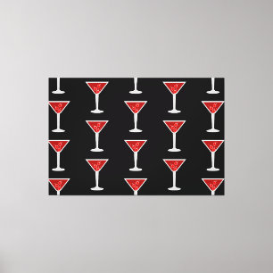 Lienzo Cóctel Manhattan Bartender Amantes Del Alcohol Lic