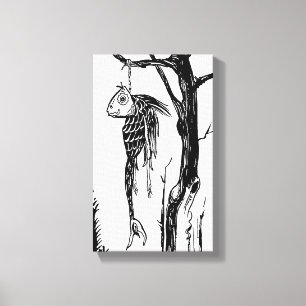 Lienzo Cod, colgando de una rama