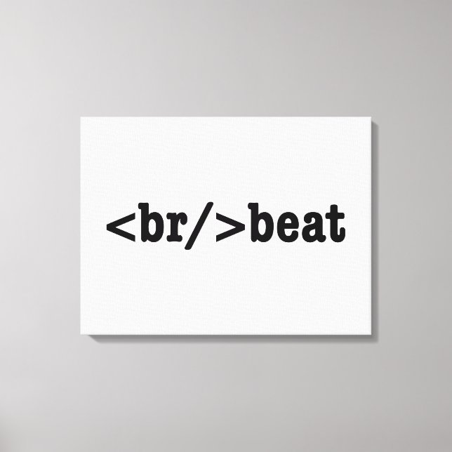 Lienzo código HTML de salto (Anverso)
