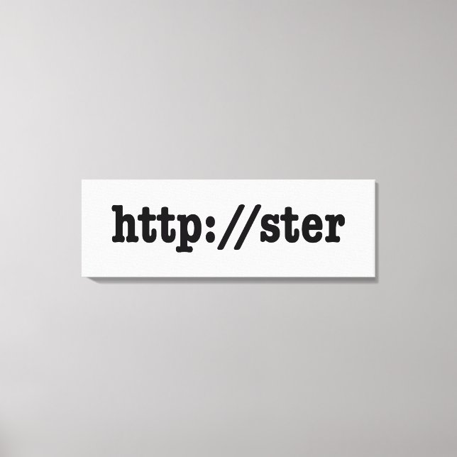 Lienzo código http://ster (Anverso)