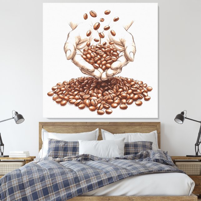 Lienzo Coffee Beans (Insitu(Dormitorio))