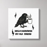 Coffee Raven - Hola Oscuridad Mi viejo amigo