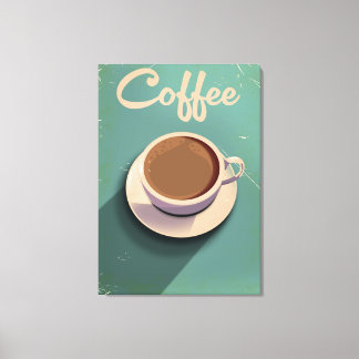 Lienzo Coffee Vintage comercial