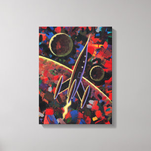 Lienzo Cohetes nº 55