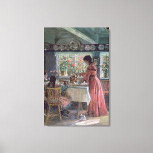 Lienzo Colada de la mañana Coffee, 1906