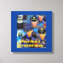 Lienzo Colección de Apreciaciones Policiales