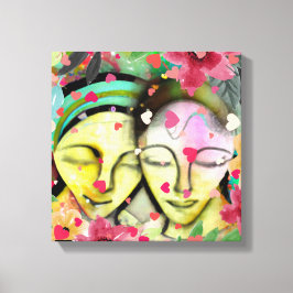 Lienzo Colección de mejores amigos