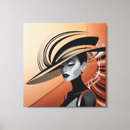 LIENZO COLECCIÓN DE MODA POSH #1 (MARRÓN)