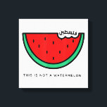 Lienzo Colección palestina 'Esto no es una sandía'<br><div class="desc">Colección palestina 'Esto no es una sandía'</div>