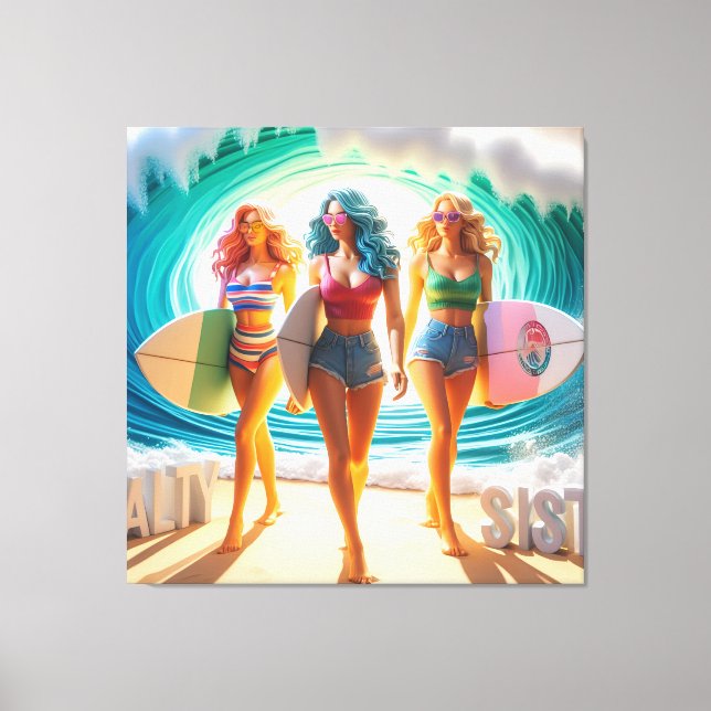 Lienzo Colección Waves & Wanderlust (Anverso)