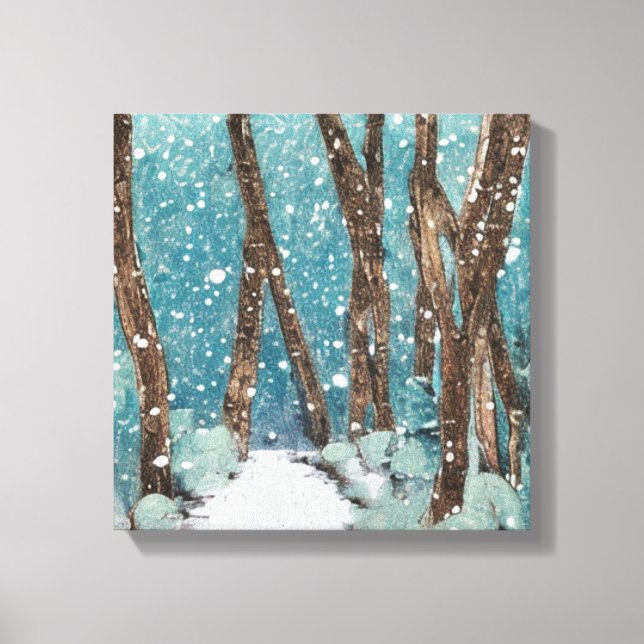 Lienzo Colección Winter Walk (Anverso)