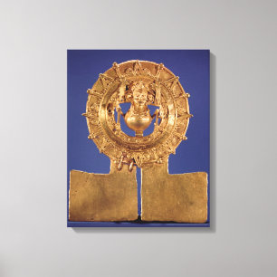 Lienzo Colgante que representa un disco del sol, Zaachila