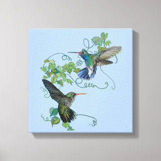 Lienzo Colibrí