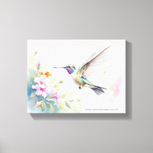 Lienzo Colibrí