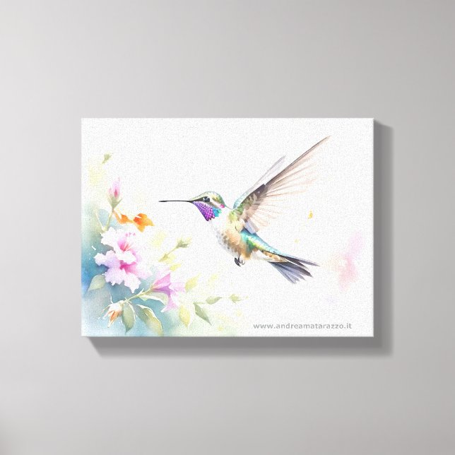 Lienzo Colibrí (Anverso)