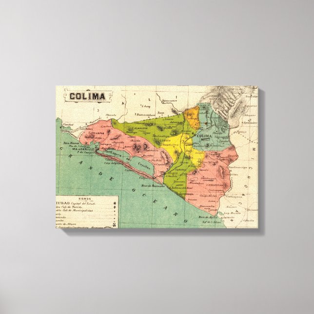 Lienzo Colima, México 2 (Anverso)