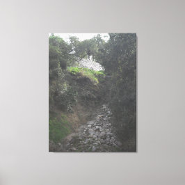 Lienzo Colina rocosa en el sendero natural Lower Arroyo S