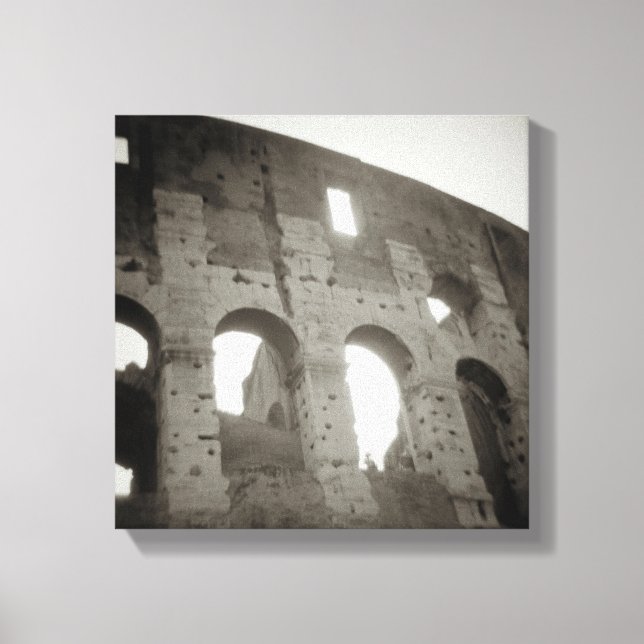 Lienzo Coliseo en Roma, Italia (Anverso)