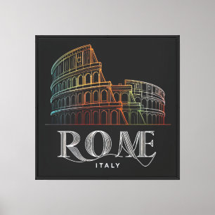 Lienzo Coliseo Vibrante