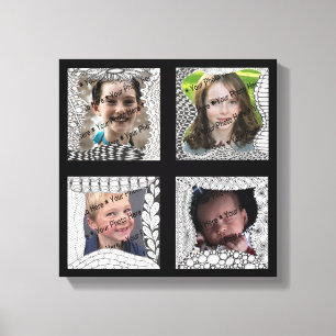 Lienzo Collage de fotos Add-Your-Photos 4