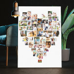 Lienzo Collage de fotos con forma de corazón 51 imágenes<br><div class="desc">Collage de fotos en forma de corazón con 51 de tus fotos favoritas. La plantilla de fotos está configurada para mostrar automáticamente sus fotos en forma de corazón. El collage utiliza fotos verticales, cuadradas y paisajísticas. Si tiene algún problema con la ubicación de la imagen, intente recortar la forma correspondiente...</div>