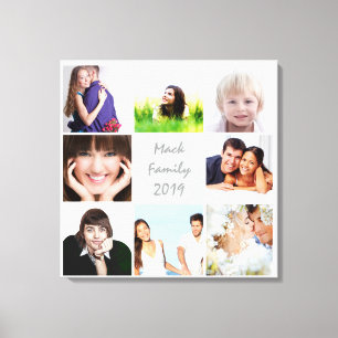 Lienzo Collage de fotos de Instagram personalizado
