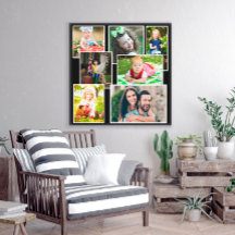 Collage de fotos de la familia Black 7 Keepsake