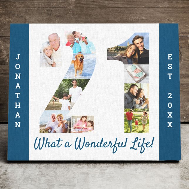 Lienzo Collage de fotos establecido en el Personalizado b (Subido por el creador)