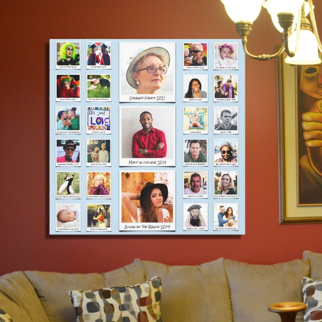 Lienzo Collage de fotos familiar personalizado (Subido por el creador)