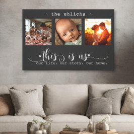 Lienzo Collage de fotos moderno, somos nosotros