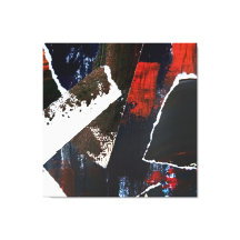 Collage del tono de la Tierra con acentos rojos Re