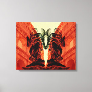 Lienzo Collage moderno de Guay de la Roma histórica en ro
