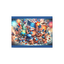 Collage por el Día de la Independencia el 4 de jul