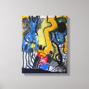 Lienzo Collages Bruyants Artist's Book 16th page Canvas