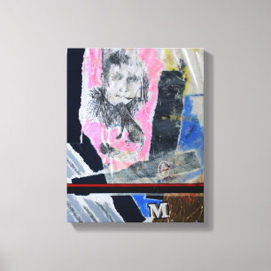 Lienzo Collages Bruyants Artist's Book está atascado en l