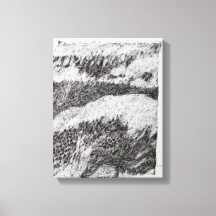 Lienzo Collages Bruyants Artist's Book First page Canvas