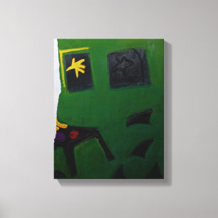 Lienzo Collages Bruyants Artist's Book Green Room part2 P