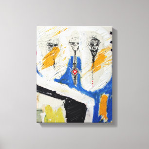 Lienzo Collages Bruyants Artist's Book Shrunken Heads C