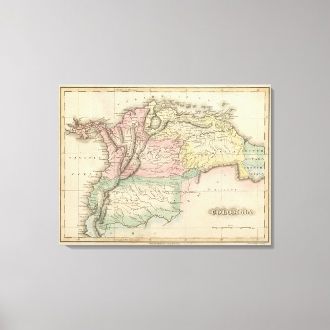 Lienzo Colombia 4 (Anverso)