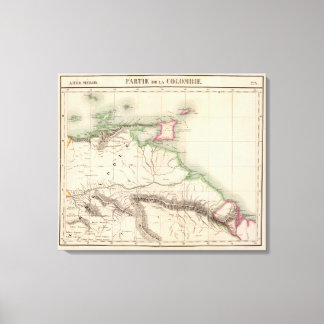 Lienzo Colombia, América del Sur 3