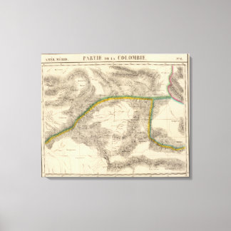 Lienzo Colombia, América del Sur 6