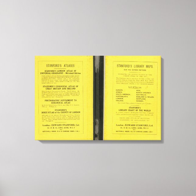 Lienzo Colombia, Ecuador, Perú, Panamá 2 (Anverso)