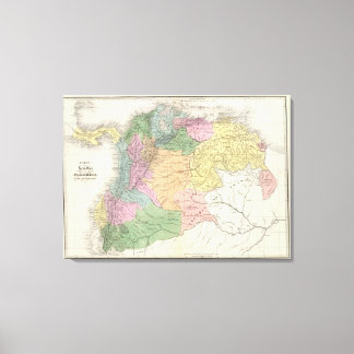 Lienzo Colombia y Venezuela