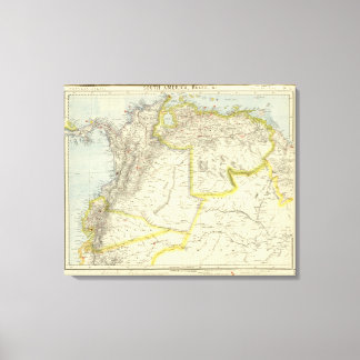 Lienzo Colombia y Venezuela 2