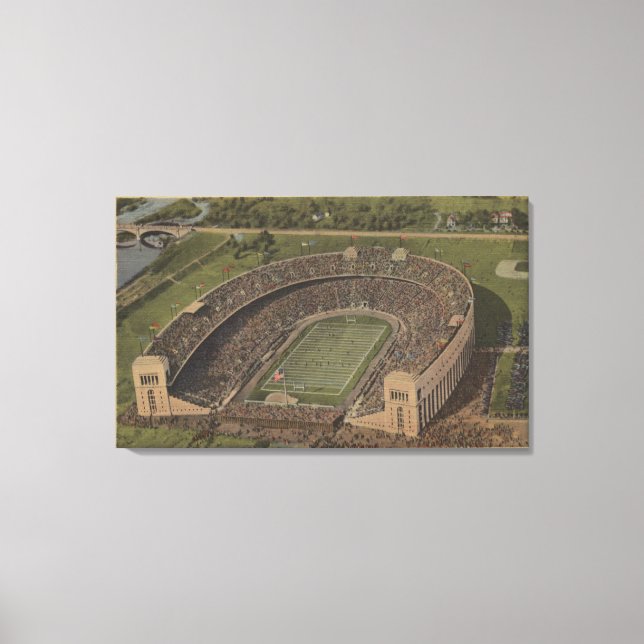 Lienzo Colón, Ohio - Universidad Estatal de Ohio (Anverso)